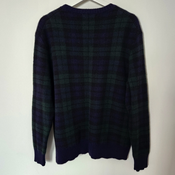 Polo Ralph Lauren Wool Plaid /Tartan Sweater Size XL - Picture 4 of 6